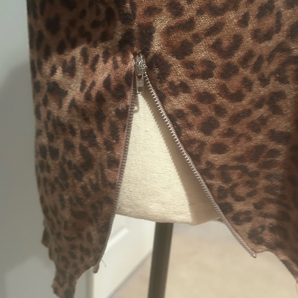 Vici Leopard Print Lightweight Pullover Sweater W… - image 3